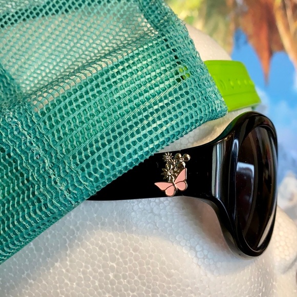 π Juicy Couture Sunglasses W/ Butterfly & Flower! - Picture 8 of 10
